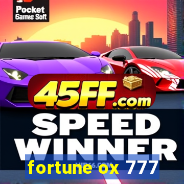 fortune ox 777